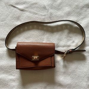 Vintage Leather Waist Pack/Sling Bag in EUC
